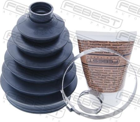 Febest 2917P-FL - Пильник, приводний вал autocars.com.ua