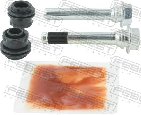 Febest 2974-DISC4F-KIT - Направляючий болт, корпус скоби гальма autocars.com.ua