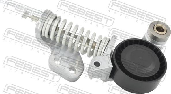 Febest 3590-4G20TDB - Натягувач ременя, клинові зуб. autocars.com.ua