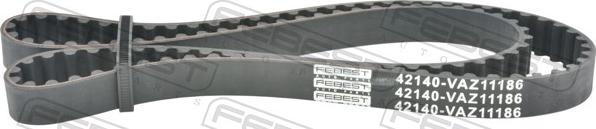Febest 42140-VAZ11186 - Ремінь ГРМ autocars.com.ua