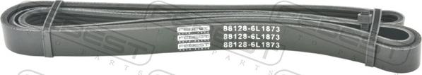 Febest 88128-6L1873 - Поликлиновой ремінь autocars.com.ua