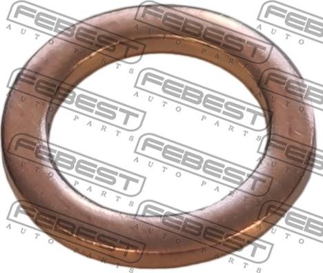 Febest 88430-081210C - Кільце ущільнювача, нарізна пробка мастилозливного  отвору autocars.com.ua