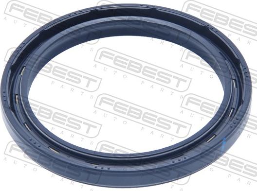 Febest 95GAS-65800808X - Кільце ущільнювача валу, приводний вал autocars.com.ua