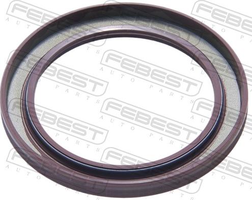 Febest 95GBY-60800808L - Кільце ущільнювача валу, приводний вал autocars.com.ua