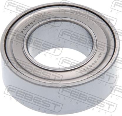 Febest AS-366723 - Підшипник, приводний вал autocars.com.ua
