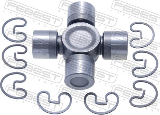 Febest ASFD-F150 - Шарнір, поздовжній вал autocars.com.ua