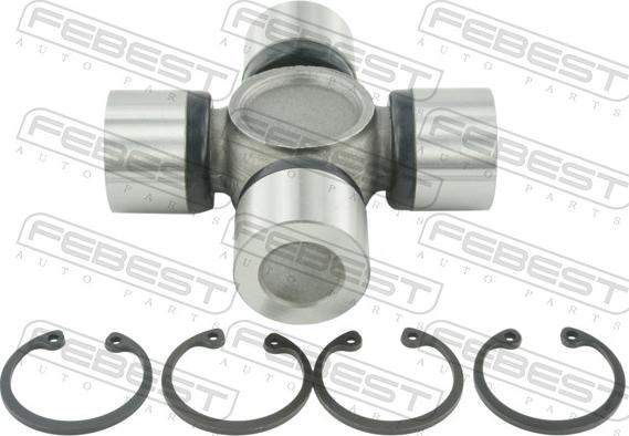 Febest ASN-R51R2WD - Шарнір, поздовжній вал autocars.com.ua