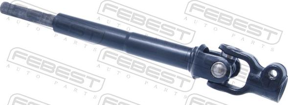 Febest AST-MCU15 - Вал сошки рульового управління autocars.com.ua