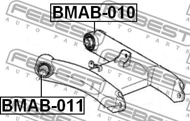 Febest BMAB-010 - 0 autocars.com.ua