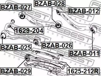 EGT 181485EGT - Сайлентблок, рычаг подвески колеса autodnr.net