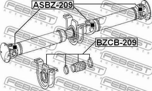 Meyle 034 041 0012 - Підвіска, карданний вал autocars.com.ua