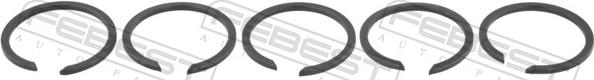Febest CC-2-28X2-PCS5 - Монтажний комплект, сильфон приводного вала autocars.com.ua