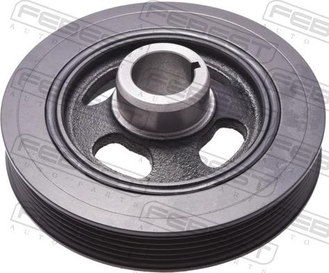 Febest CRDS-CALIB - Ремінний шків, колінчастий вал autocars.com.ua