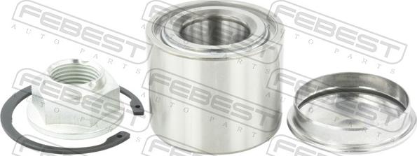 Febest DAC30620048-KIT - Комплект підшипника маточини колеса autocars.com.ua
