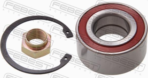 Febest DAC35720033-KIT - Комплект підшипника маточини колеса autocars.com.ua