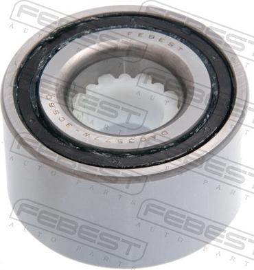 Febest DAC3577W-3CS80 - Підшипник ступиці колеса autocars.com.ua