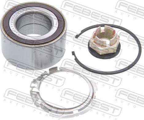 Febest DAC37720037M-KIT - Комплект підшипника маточини колеса autocars.com.ua