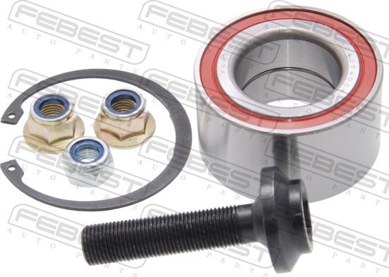 Febest DAC40740040-KIT - Комплект підшипника маточини колеса autocars.com.ua