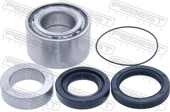 Febest DAC40804445-KIT2 - Комплект підшипника маточини колеса autocars.com.ua