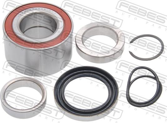 Febest DAC40804445-KIT - Комплект підшипника маточини колеса autocars.com.ua
