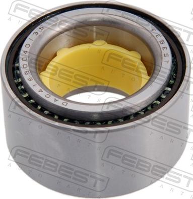 Febest DAC416835-40 - Підшипник ступиці колеса autocars.com.ua