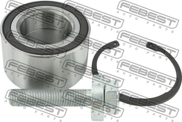 Febest DAC49880048M-KIT - Комплект підшипника маточини колеса autocars.com.ua