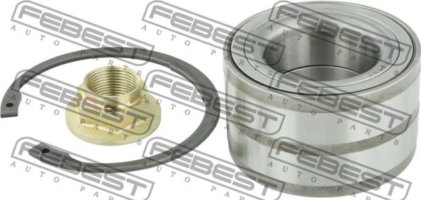 Febest DAC50890051-KIT - Комплект підшипника маточини колеса autocars.com.ua