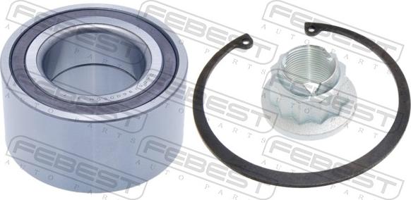 Febest DAC51960050M-KIT - Комплект підшипника маточини колеса autocars.com.ua