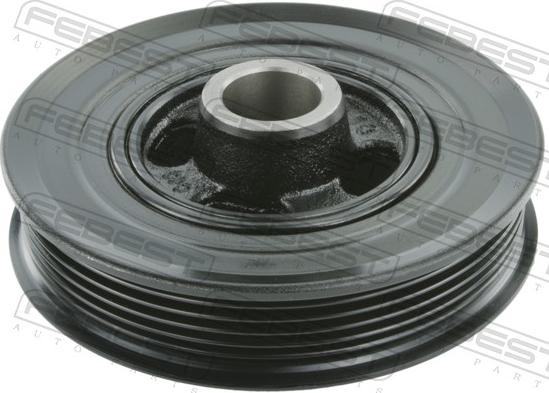 Febest FDDS-FOCIII - Ремінний шків, колінчастий вал autocars.com.ua