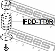 Febest FDD-TT9R - Отбойник, демпфер амортизатора avtokuzovplus.com.ua