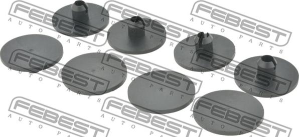 Febest FECLIP-002-PCS8 - Втулка, листова ресора autocars.com.ua