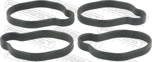 Febest GASKOL-004-PCS4 - Кільце ущільнювача, шахта свічки autocars.com.ua