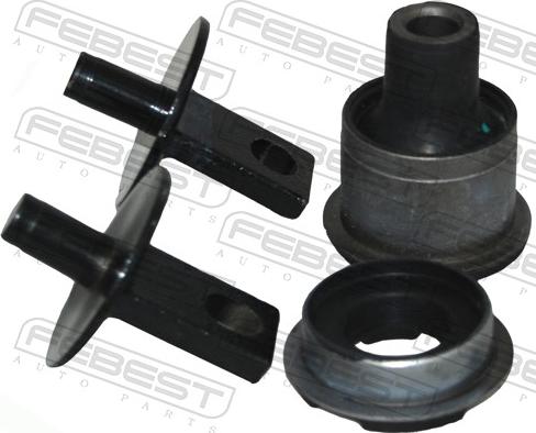 Febest HAB-162 - Сайлентблок, важеля підвіски колеса autocars.com.ua
