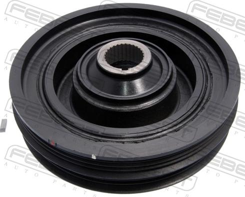 Febest HDS-CRV - Ремінний шків, колінчастий вал autocars.com.ua