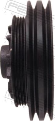 Febest HYDS-D4BH - Ремінний шків, колінчастий вал autocars.com.ua