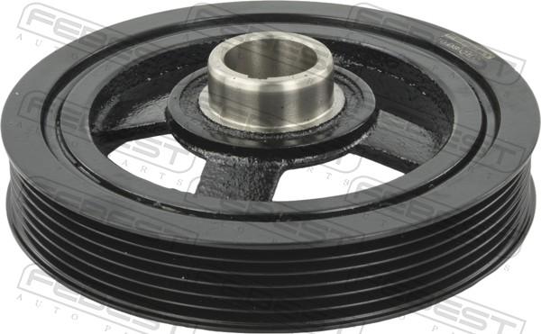 Febest HYDS-G4LC - Ремінний шків, колінчастий вал autocars.com.ua