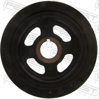 Febest HYDS-I30 - Ремінний шків, колінчастий вал autocars.com.ua