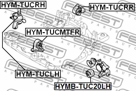 Febest HYM-TUCMTFR - 0 autocars.com.ua