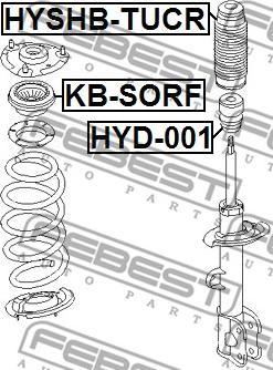 Febest KB-SORF - 0 autocars.com.ua