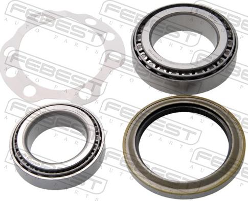 Febest KIT-HDJ100 - Підшипник, приводний вал autocars.com.ua
