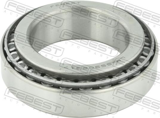 Febest LM-55902317 - Підшипник, приводний вал autocars.com.ua