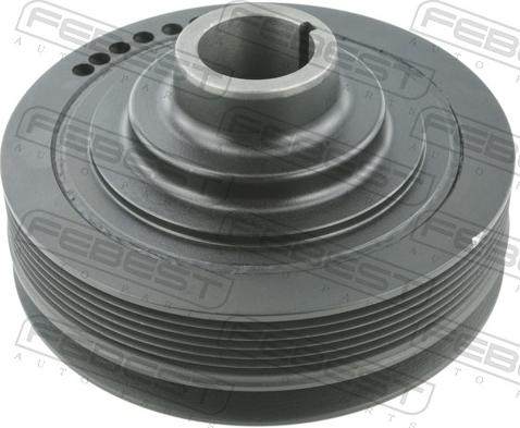 Febest MDS-KB4 - Ремінний шків, колінчастий вал autocars.com.ua