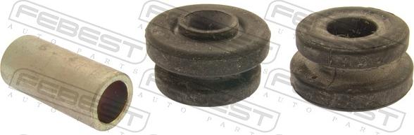 Febest MSB-038 - Сайлентблок, важеля підвіски колеса autocars.com.ua