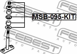 Febest MSB-095-KIT - 0 autocars.com.ua