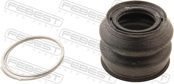 Febest MZBJB-551 - Ремонтний комплект, що несуть / напрямні шарніри autocars.com.ua