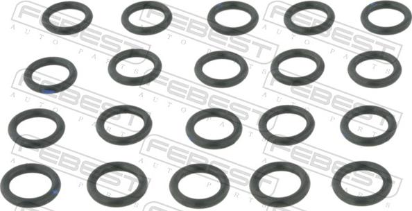 Febest MZCP-001-PCS20 - Кільце ущільнювача, клапанна форсунка autocars.com.ua