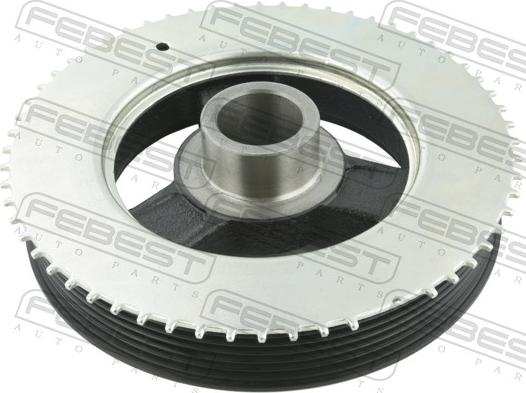 Febest MZDS-CX7 - Ремінний шків, колінчастий вал autocars.com.ua