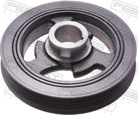 Febest MZDS-MPV - Ремінний шків, колінчастий вал autocars.com.ua