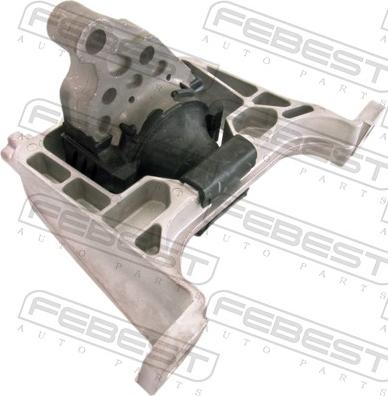 Febest MZM-3RH - Подушка, підвіска двигуна autocars.com.ua