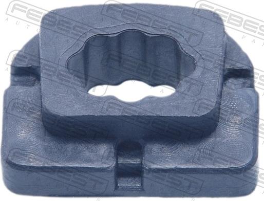 Febest MZSB-M6U - Підвіска, радіатор autocars.com.ua